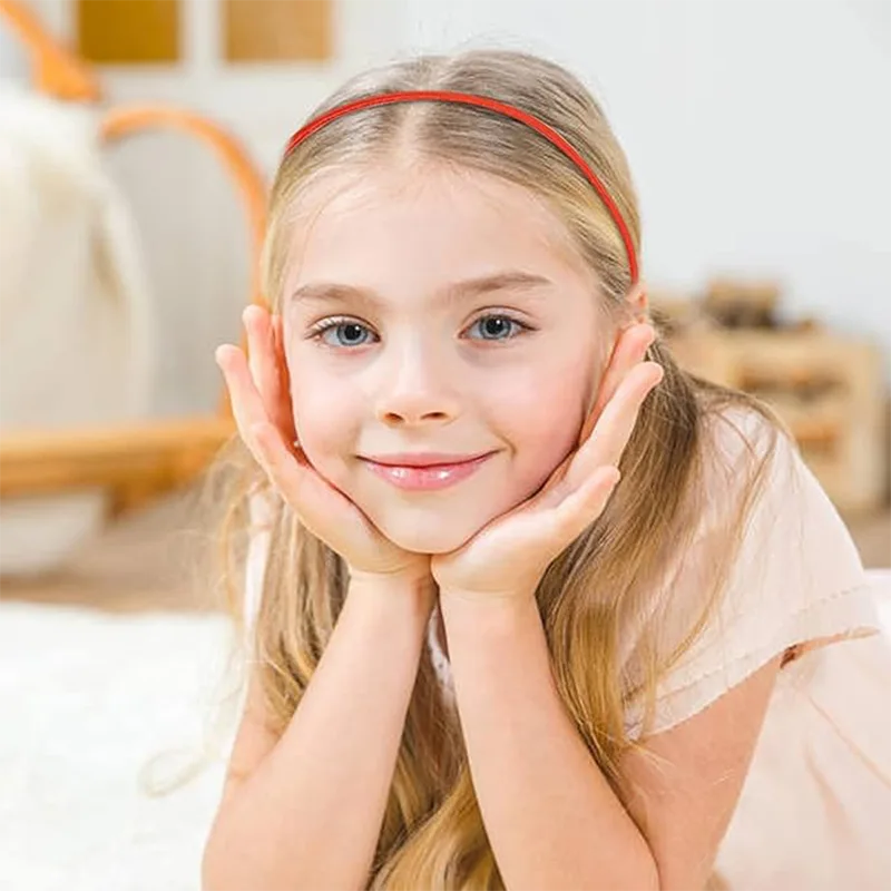 Girl Light Weight Skinny Metal Headbands Girl Light Weight Skinny Metal Headbands