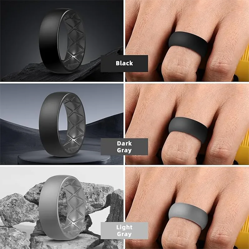 Adjustment Basketball Stress Relieving Man Ring