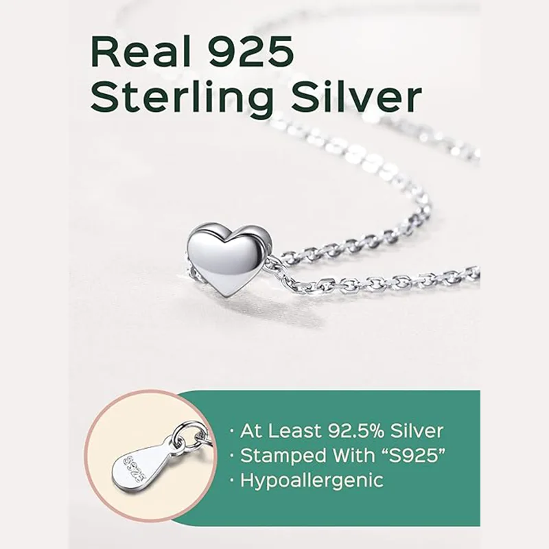 Sterling Silver Teen Girl Necklace