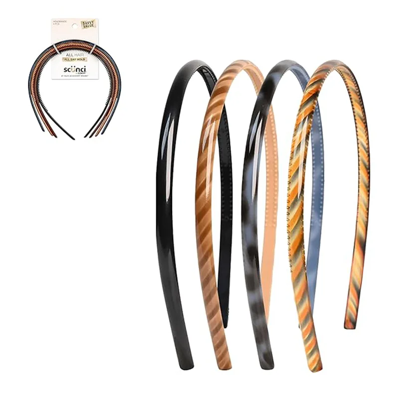 Stylish Comfort Twist Print Plastic Headbands