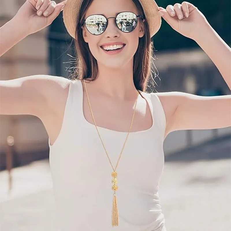 Women Fashion Sweater Necklace Women Fashion Sweater Necklace